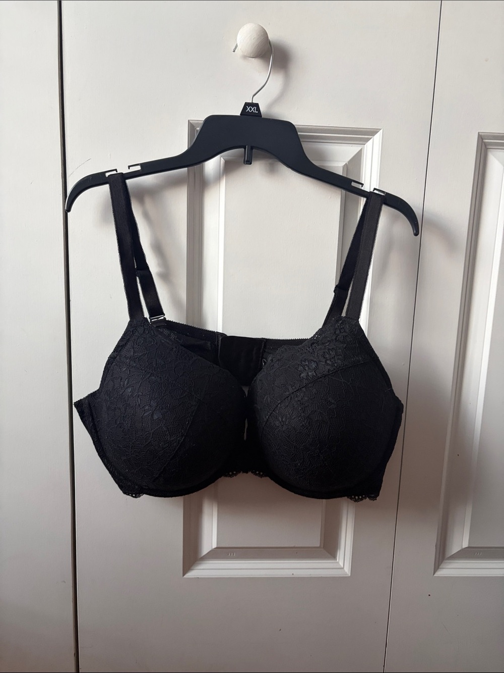 Torrid Curve Black Lace Full-Coverage Bra Size 36DD